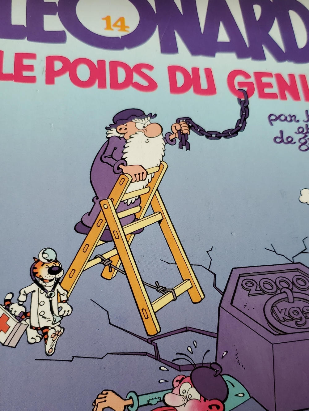 Vintage Kids Comic Book - Purple Cover 1986